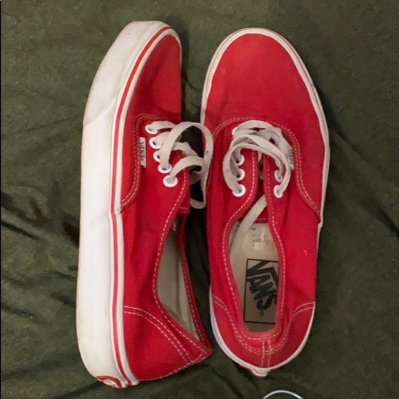 Authentic red vans - Picture 3 of 4